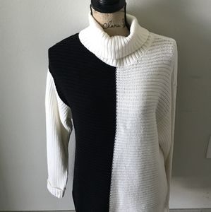 Loose turtle neck sweater